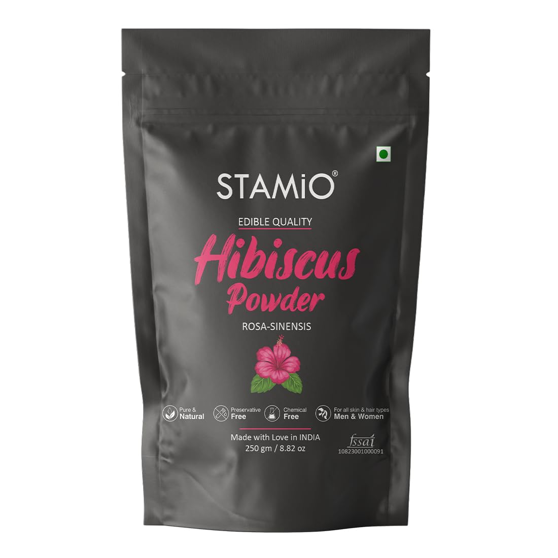 STAMIO Hibiscus Powder 250 Gm|Pure Natural Rosa-Sinensis|Sun Dried Gudhal Flower|In Pouch 8.82 Oz - Hibiscus (B0CCJC9V8K) Amazon Price History, Amazon Price Tracker