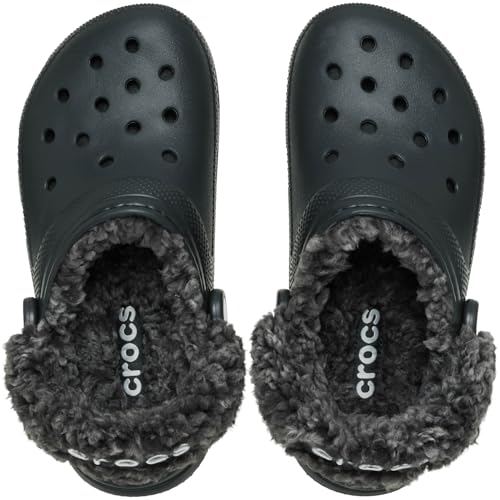 Image of Crocs Unisex-Adult Classic Fleece Lined Clogs, Fuzzy Slippers for Women and Men