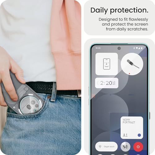 Image of FIRST MART Tempered Glass for Nothing Phone 3A Pro with Clear Camera Lens Protector & Installation Kit | HD Clear, Edge-to-Edge, Scratch Resistant, Case-Friendly | Pack of 1