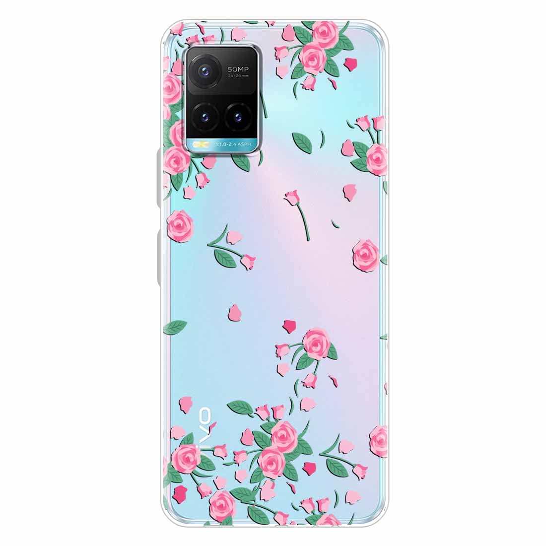 Fashionury Back Cover for Vivo Y33s Designer | Printed|Transparent |Flexible| Silicon-D0349 (B09WHDV1F4) Amazon Price History, Amazon Price Tracker