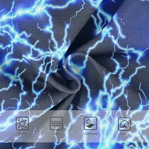 Little Girl Underwear Toddler Panties Kids Undies Lightning Blue Soft Cotton Briefs 2T-8Y3