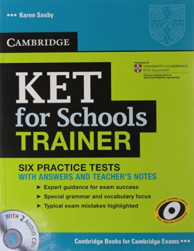 KET for Schools Trainer: Six Practice Tests wit... 1406326593 Book Cover