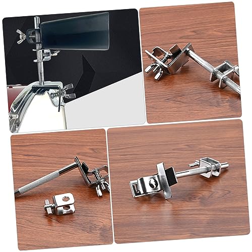 Abrazadera para Bombo con Soporte para Cowbell, Pieza para Instrumento Musical "ibasenice" Superficie lisa miniatura 7