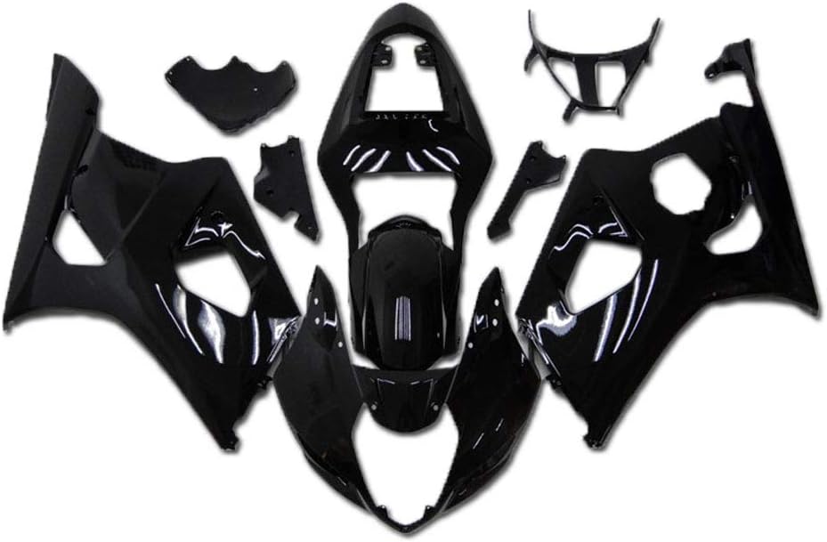 Plastic Bodywork Fairing Fit for Suzuki 2003 2004 GSXR 1000 Black Injection ABS New Bodyframe 03 04 GSXR-1000