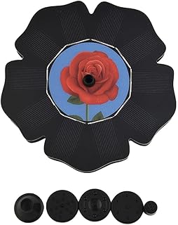 Pool Solar Water Fountain, Solar Fountain Floating Outdoor Pool Water Floating Fountain for Outdoor Garden, Pond, Swimming Pool