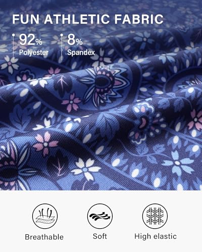 Stelle Women's Athletic Skorts 17" Golf Skirts Inner Shorts Tennis Skort with 2 Pockets Running Sports Pickleball Skirt4