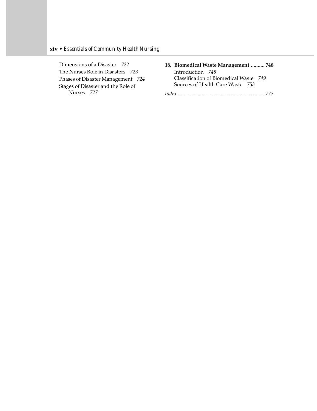 Essentials of Community Health Nursing 3