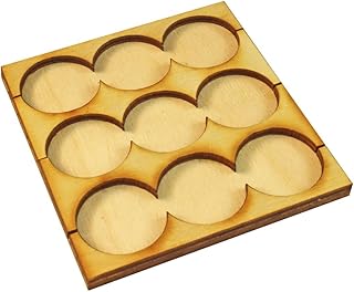 LITKO 3x3 Formation Rank Tray for 25mm Circle Bases
