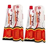 Virgin Hair Fertilizer with Coconut Oil - Anti-Dandruff & Hair Growth Cream, Scalp Treatment, Strengths & Conditions, 125g Tube (2-Pack)