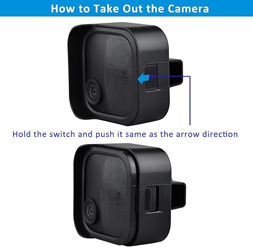 Vista 5 de Paquete de 5 soportes de montaje para cámara Blink para exteriores con módulo de sincronización de 2 salidas para cámara Blink Outdoor 4ª/3ª