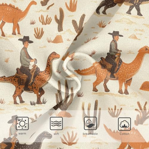 Girls Underwear Soft Cotton Cowboys Dinosaurs Kids Panties in Sizes 2/3t, 4t, 5t, 6 and 83