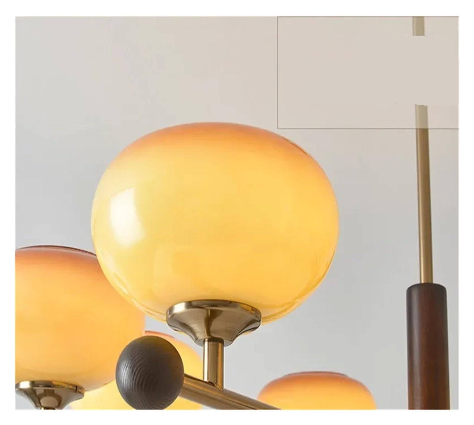 Lampada a sospensione contemporanea, stile creativo americano, ideale per soggiorno, sala da pranzo, camera da letto, hotel, villa, bar, semplice lampadario artistico per la casa, lusso (3 luci interc