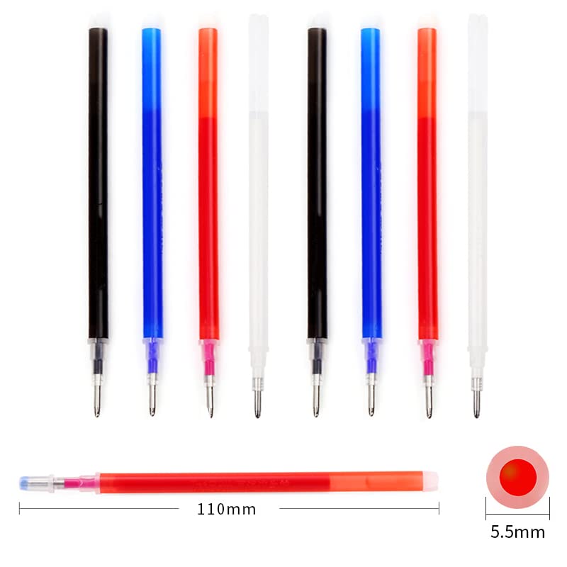 Recambios Bolígrafo Gel 3 Piezas Punta 0.7mm miniatura 3