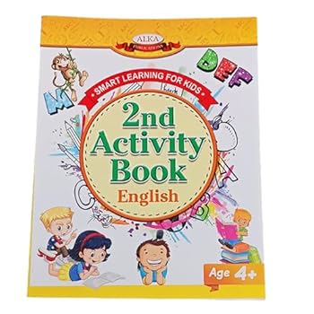Paperback My Smart Learning 2Nd Activity Book English Age 4+ Book