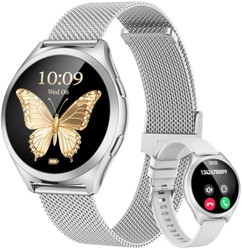 Smart Watch Women Smartwatch Sport: Fitness Watch with Bluetooth ...