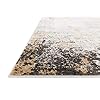 Loloi II Alchemy Contemporary Area Rug 8x10 – Granite/Gold, Power-Loomed, Non-Shedding, Polypropylene & Polyester - Image 3