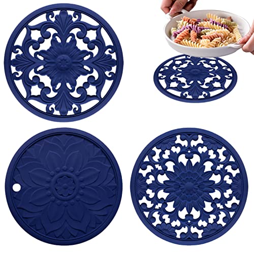 jogos americanos de silicone | Suporte para Pratos Quentes Resistente ao Calor e ao Deslizamento,Res