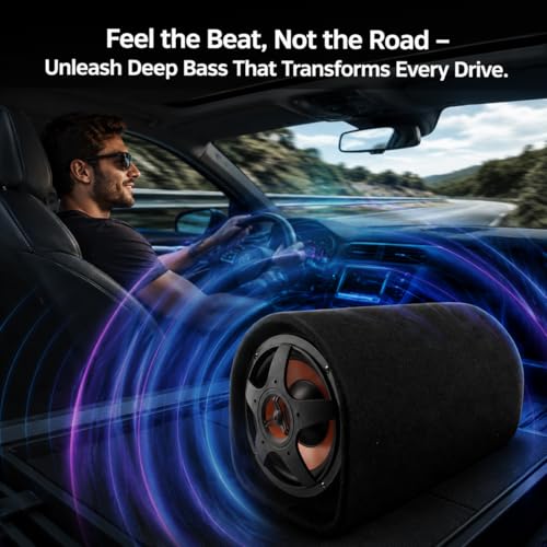 Samochodowy subwoofer, samochodowy subwoofer 12 V Samochodowe głośniki basowe Duże zużycie Modyfikacja dźwięku Wzmacniacz dźwięku