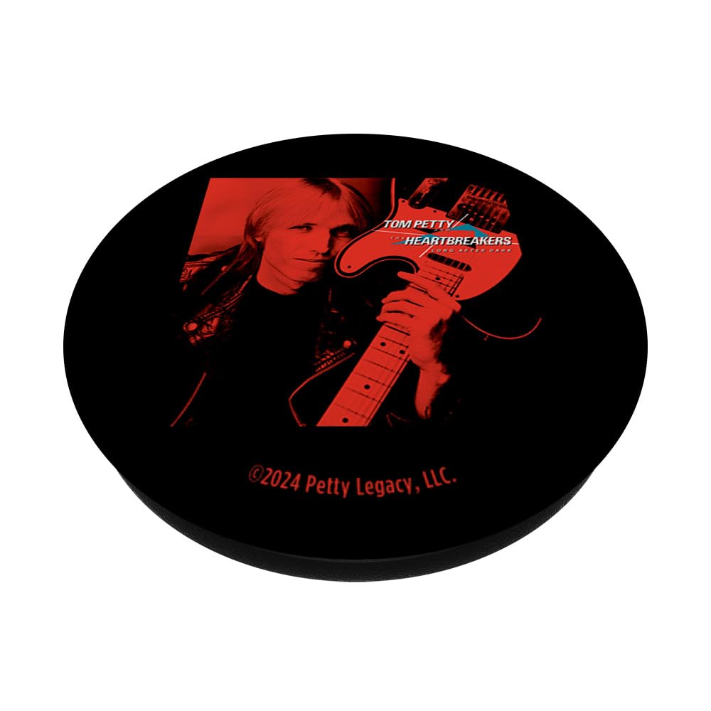 Tom Petty Long After Dark Album Cover Photo PopSockets Adhesive PopGrip, Black - Image 2