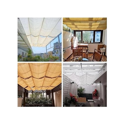 Auvent de pergola rétractable à vagues pour toit terrasse 1,3x4m - 7