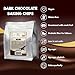ChocZero Dark Chocolate Chips, Sugar Free, Vegan, Keto & Low Carb, Gluten Free, No Sugar Alcohols, 20 oz Bag for Baking & Desserts