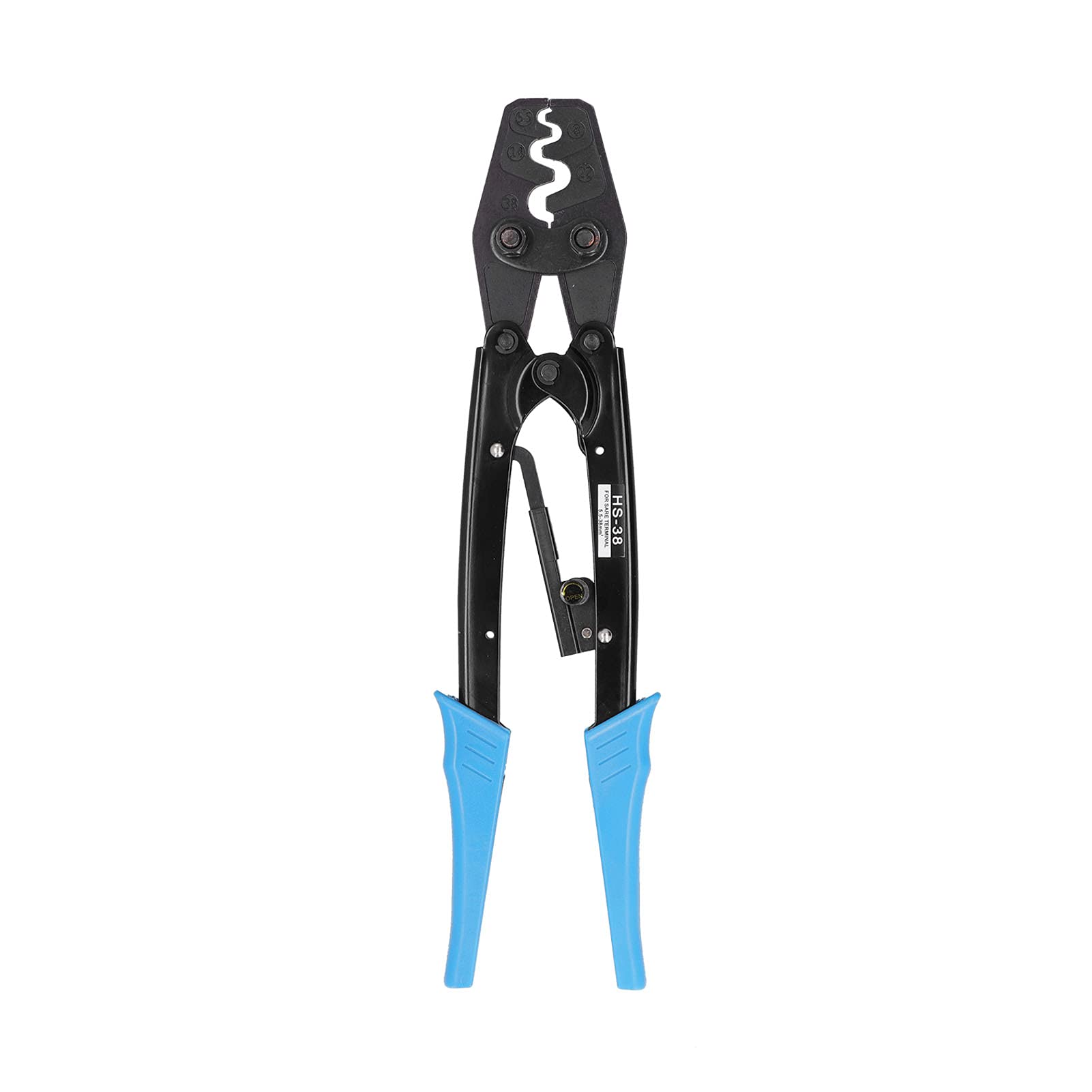Labor Saving Crimping Pliers Bare Terminal Wire Rope Crimping Tool 5.5-38mm² for Home Improvement