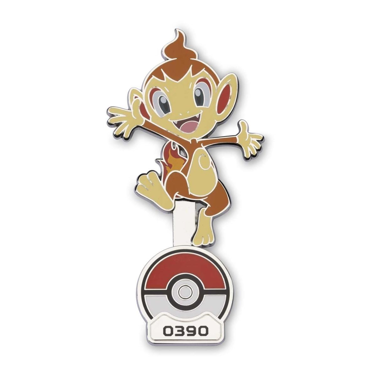 Broche sur pied Chimchar Pokémon Gallery Pins broche émail dur taille unique - 3