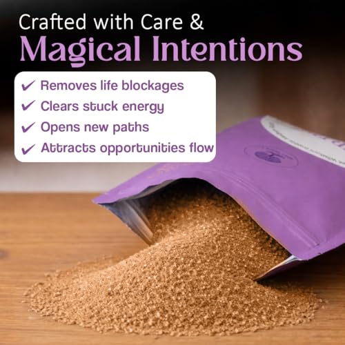 Image of Pure & Natural Road Opener Spiritual Bath Salt | 200g Each (Pack of 2) | Clear Obstacles, Open New Paths & Attract Opportunities | Energy Cleansing & Manifestation Ritual Salt