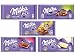 Milka Chocolate Bars Assorted Bundle of 5 (Bundle #2)