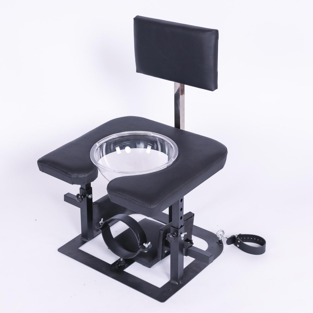 Chaise BDSM Bondage – Siège SM, Facesitting & Chaise Esclave | Meuble SM & Chaise Sexe – Meuble Érotique, BDSM Bondage Chair pour Dom Sub, Esclave & Maîtresse – Jeu de Rôle & Spanking