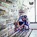 Weekend Walls - Reclaimed Weathered Redwood - DIY Easy Peel and Stick Wood Wall Paneling - 40 Sq Ft Box (Natural)
