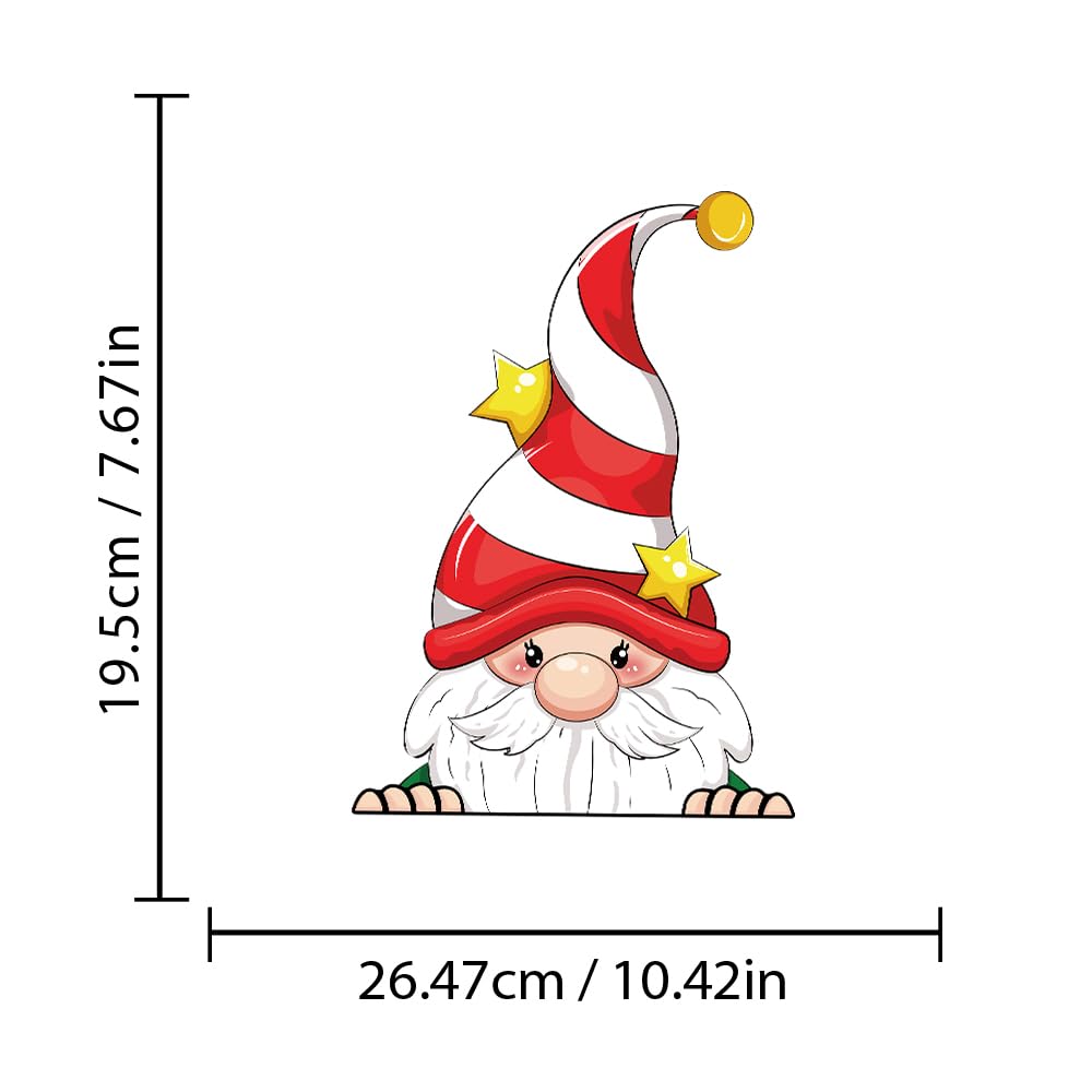 Iprokiu Niedlicher Weihnachtsaufkleber Für Auto, W Produktbild-Vorschau 12