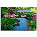 Puzzle Germania Giardino giapponese Düsseldorf Puzzle da 1000 pezzi per adulti e famiglie Regalo di viaggio in legno Souvenir 30x20 pollici