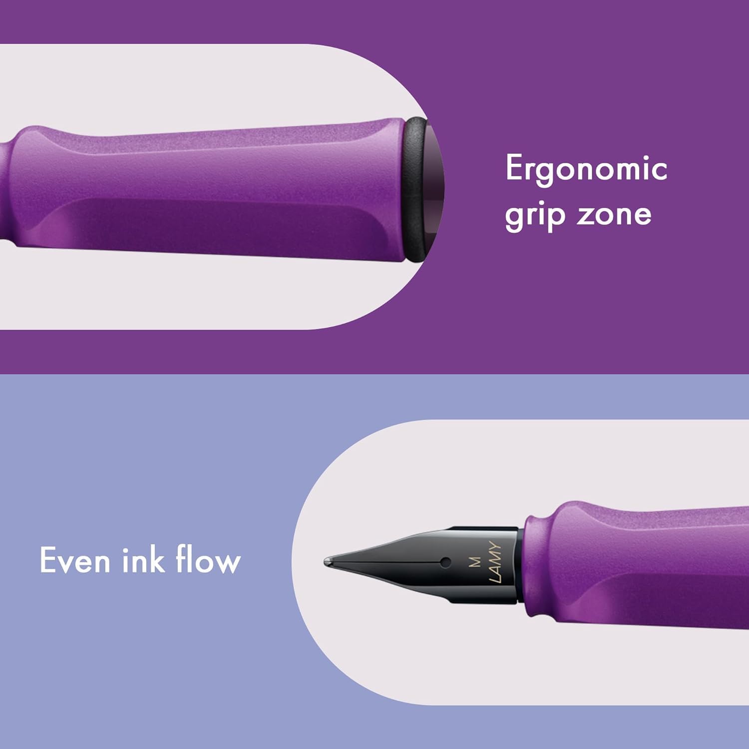 LAMY PURE 2024 PREMIUM REPRODUCTION COLOUR VIOLET BLACKBERRY PADDING PEN M UC