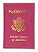 601 USA Gold Genuine Leather Passport Cover for Travel with Credit Card Slots By Marshal (Pink)