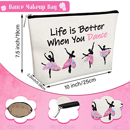Gerrii 6 Pack Dance Makeup Bag