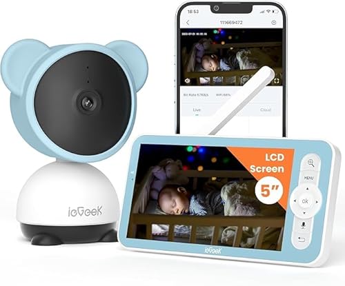 ieGeek 1080p Baby Monitor with Night Vision & App