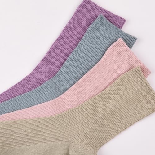 GKX Colorful Casual Athletic Socks for Women - Lightweight & Stylish Ladies Socks, Fun & Vibrant Size 9-114