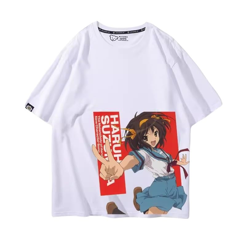 Amazon.co.jp: 涼宮ハルヒ Tシャツ 半袖 涼宮ハルヒの憂鬱 同型 痛い服