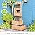 47.2" Garden Water Fountain Outdoor Large - 4 Tired Modern Indoor Outdoor Fountains and Waterfalls with LED Lights Pump for Garden Patio Backyard Porch Home Art Decor