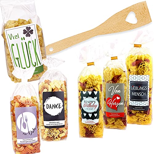 2-tlg Geschenkset 'Kunden- und Mitarbeitergeschenk' / Nudeln zum auswählen, Motiv:Lieblingsmensch, Anzahl:1er Einzel 2-tlg Geschenkset 'Kunden- und Mitarbeitergeschenk' / Nudeln zum auswählen, Motiv:Lieblingsmensch, Anzahl:1er Einzel