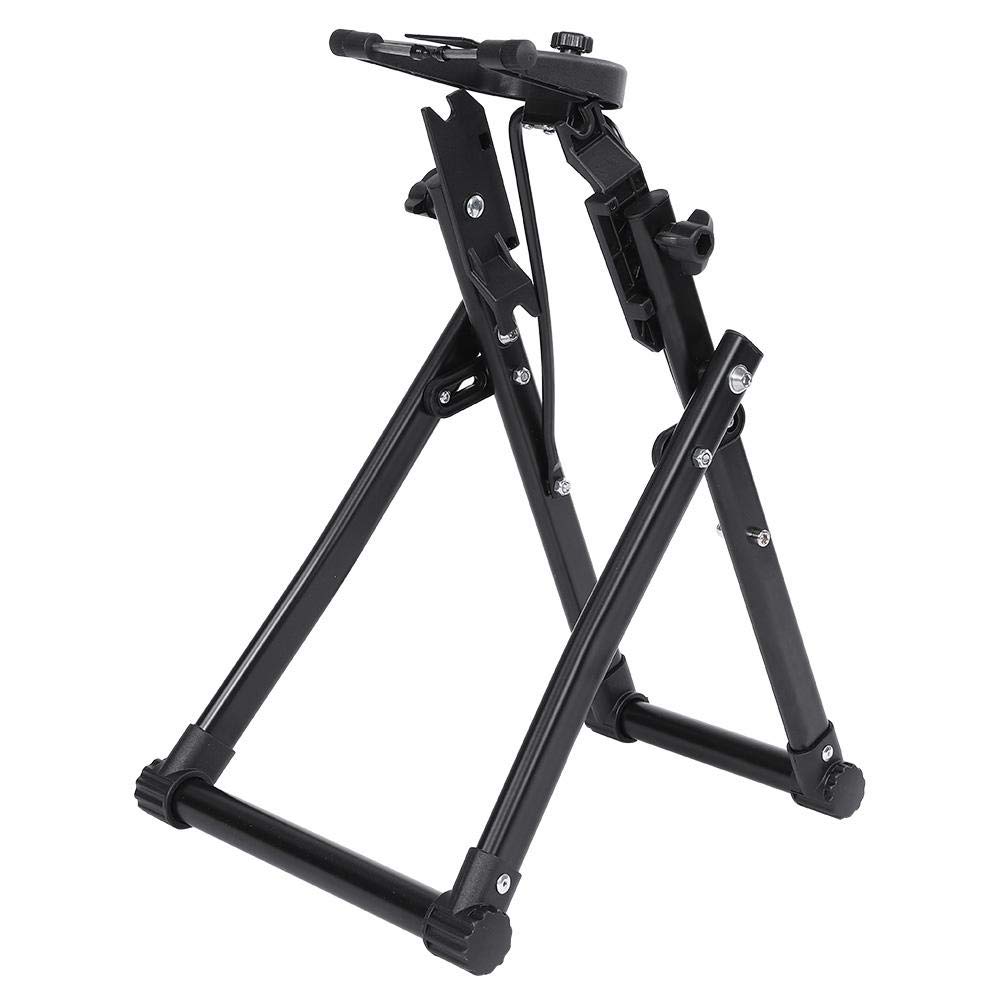 SOULONG Support d'Entraînement Vélo Pliable Trainer pour Vélo Intélligent en Alliage d'Aluminium pour Vélo Noir Convient pour Mécanicien à Domicile et Mécanicien d'Équipe
