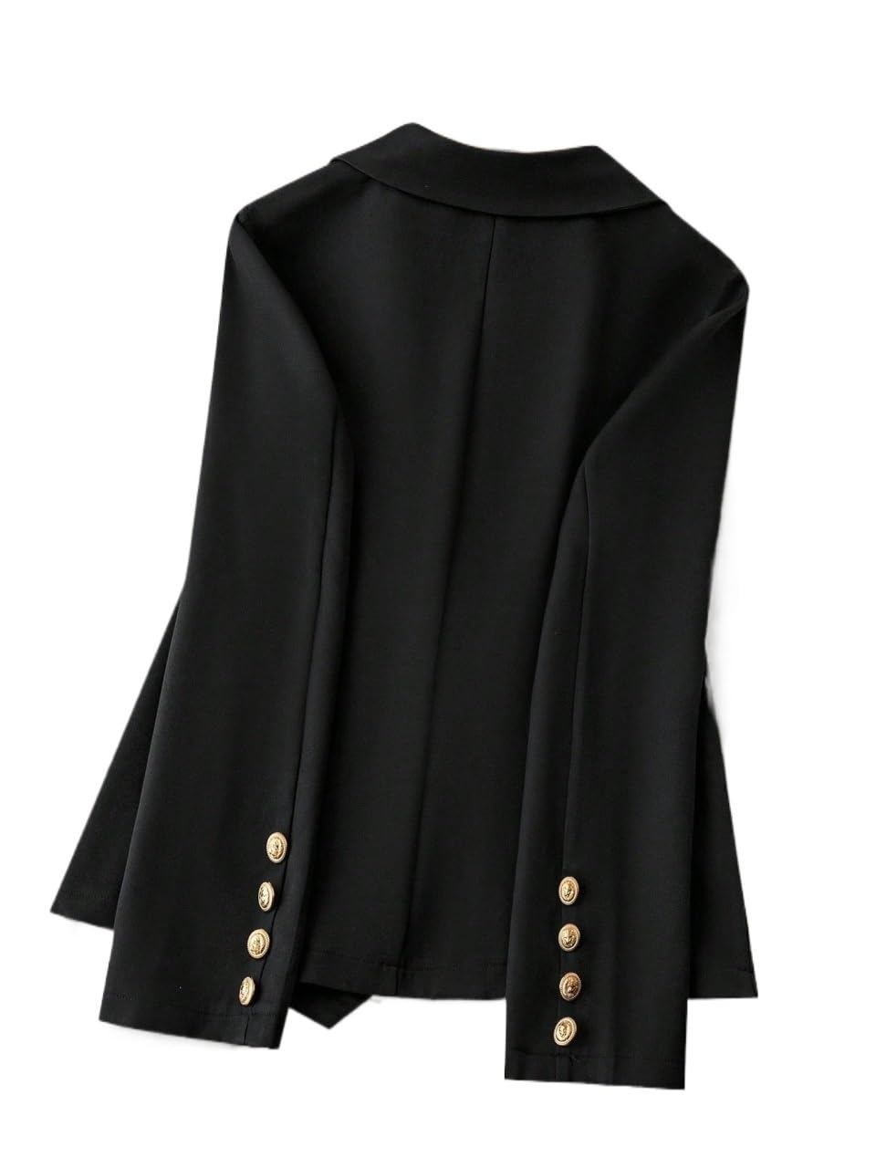work blazers for women Spring Autumn Casual Solid Color Double-Breasted Blazer