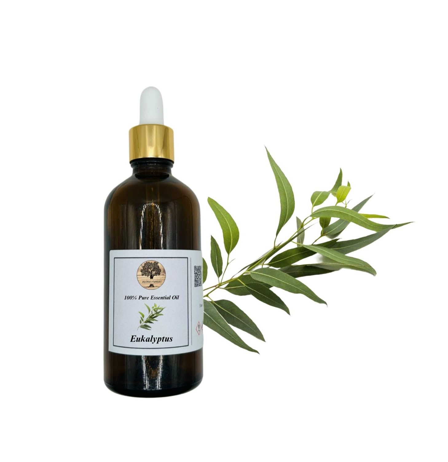 100% Puro Aceite Esencial de Eucalipto 10ml - 1000ml Eucalyptus globulus (200 ml)