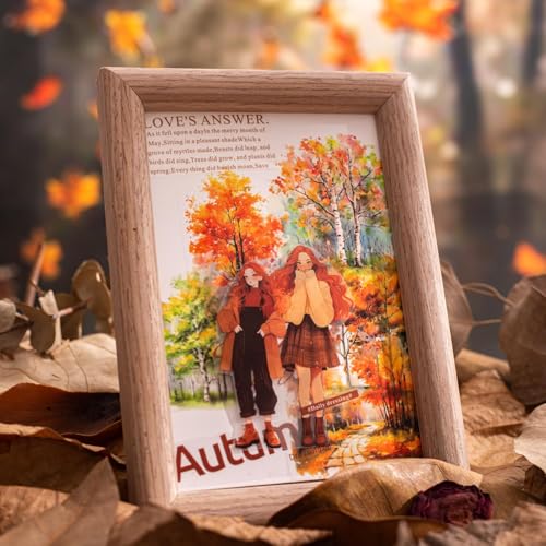 Image of Scrapbook Nature Stickers Set,6 Rolls PET Plant Tape Stickers for Journaling,Forest Washi Tape for Junk Journal Supplies,Scrapbooking,DIY Craft,Photo Frame(Forest)