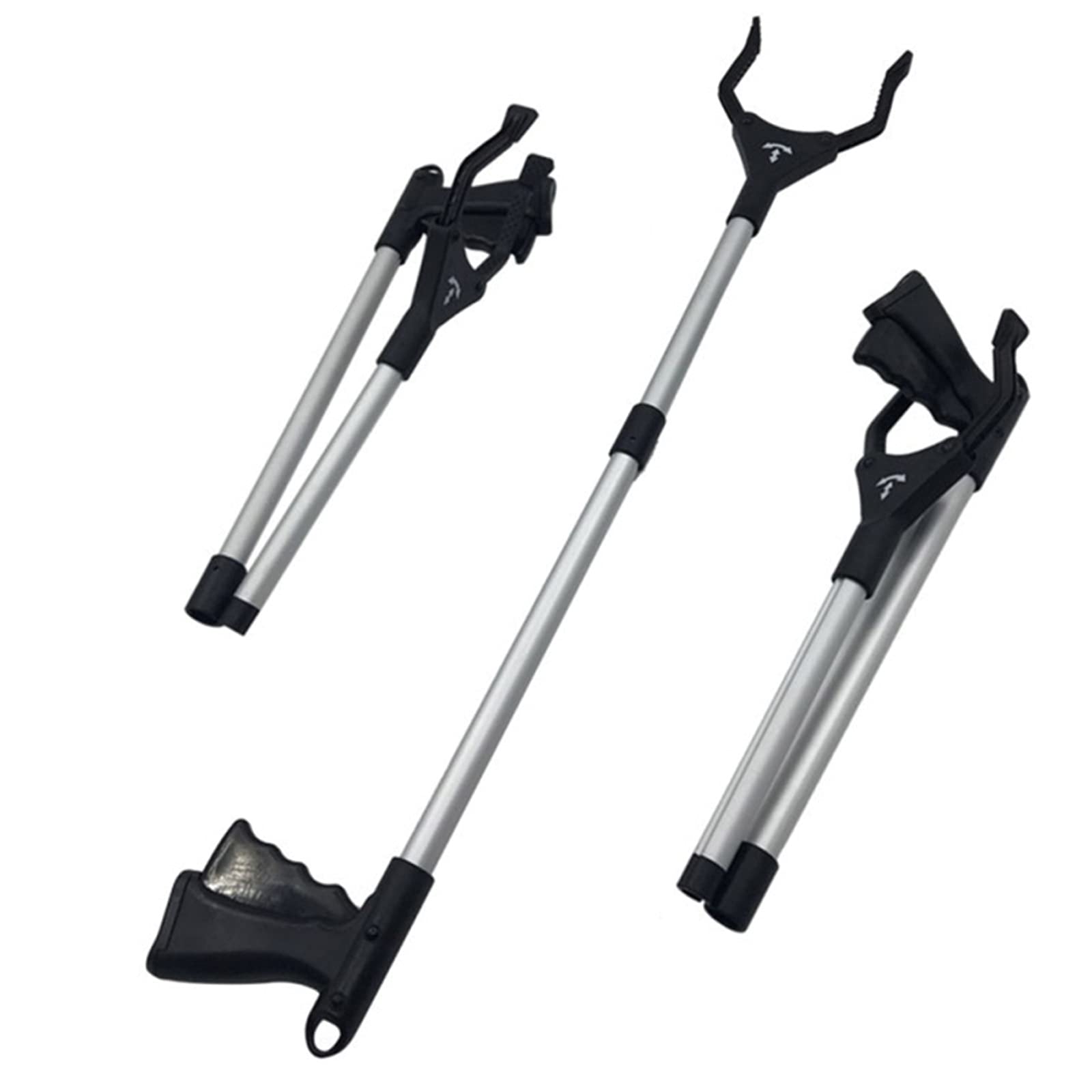 Recogedor de basura plegable, recogedor de basura alargado, pinza de agarre, herramienta de agarre y alcance.,Recogedor de basura