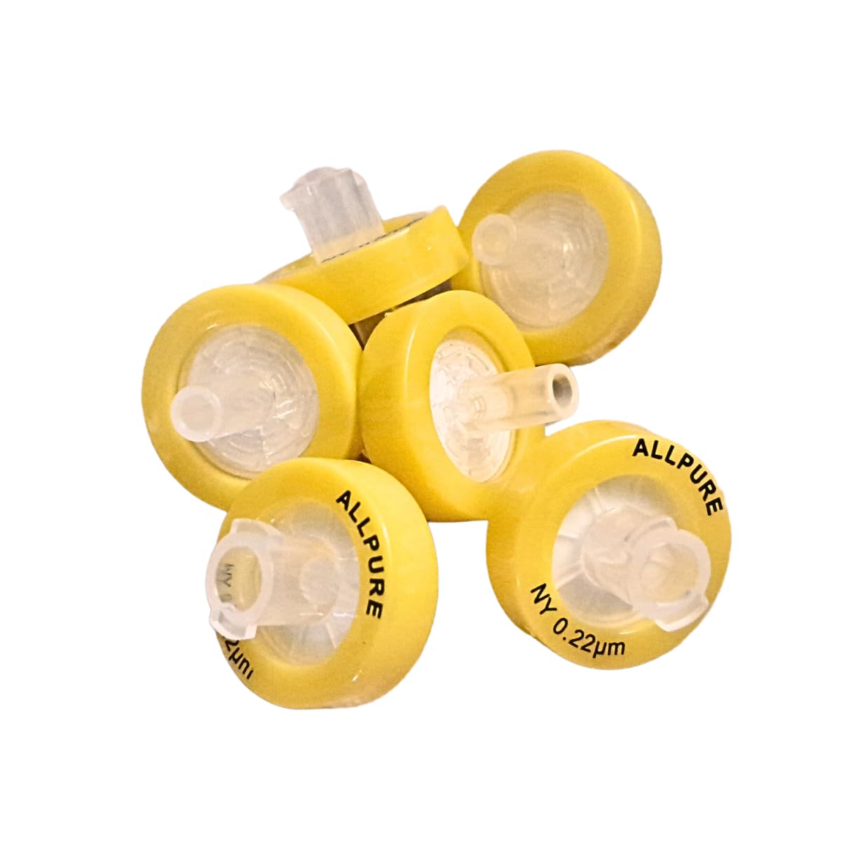 AANIJ® All pure Syringe Filter Hydrophobic Nylon Membrane Disc, 0.22 μm Porosity 13 mm Diameter, PP Housing, Non-Sterile Pack of 10 - Image 6 thumbnail