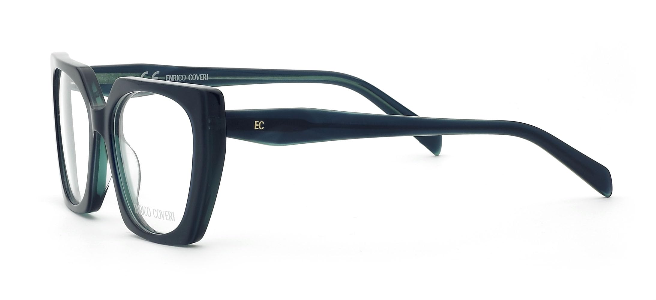Enrico Coveri Okulary korekcyjne ECV135 damskie oprawki, Fioletowy