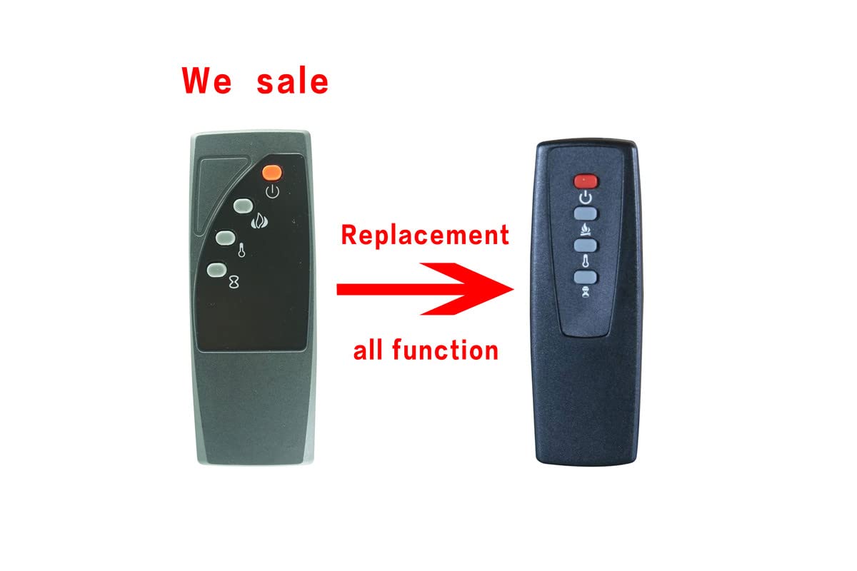 Remote Control ONLY for Duraflame DFI-5010-01 DFI-5010-02 DFI-5010-03 DFI-5010-04 DFI-5010-05 3D Electric Fireplace Heater