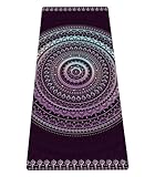 Fiita Yogamat, antislip, met draagriem, 8 mm dikke yogamat, fitnessmat, antislip, TPE-gymnastiekmat voor thuis en buiten, trainingsmat voor yoga, pilates, workout (45 x 201 cm)